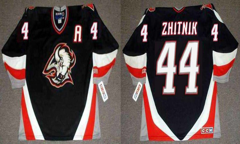 2019 Men Buffalo Sabres #44 Zhitnik black CCM NHL jerseys